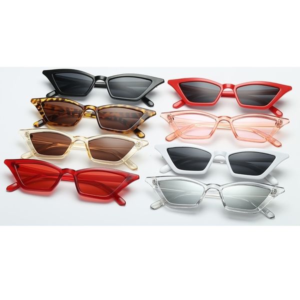 

fashion cat eye 1pc women small vintage frame uv400 sun shades glasses street eyewear luxury trending protective gears