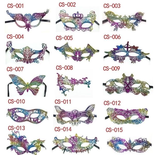 

factory stamp half christmas gold dance women supplies outletlace face masquerade party colorful mask masks costume lace kha464 bcwhu