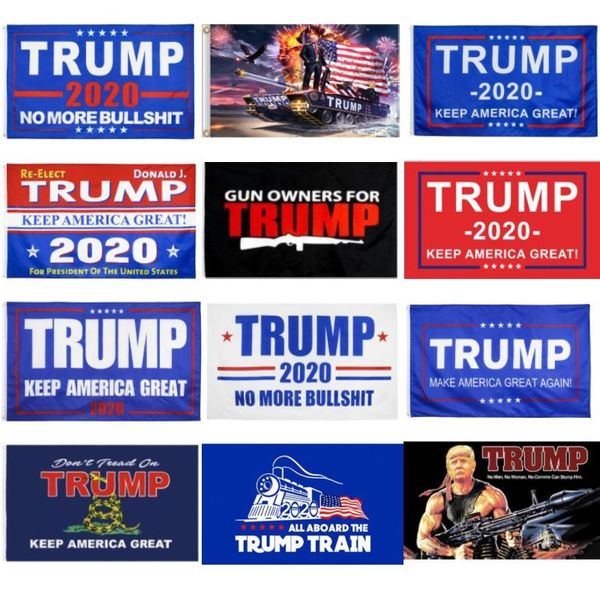 

factory price 14 styles 3x5 trump flag 2020 election trump flag banner mask 90x150cm