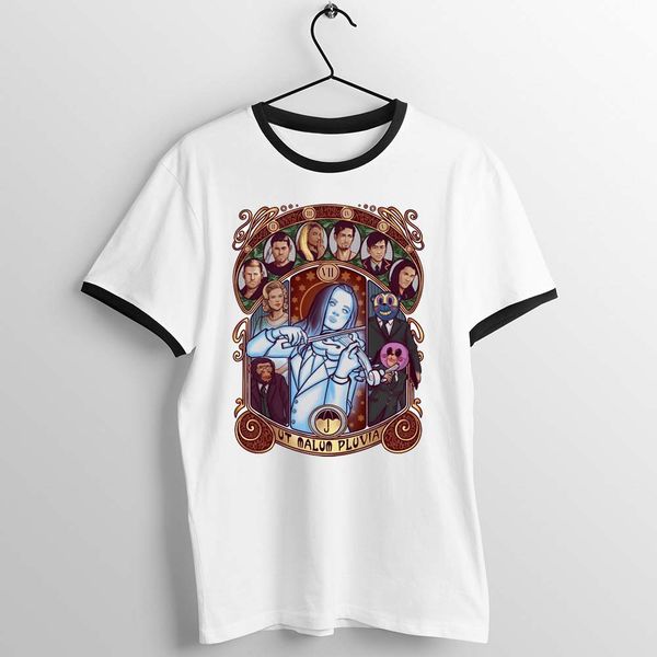 

черная отделка тенниска зонтик академия tv show klaus высокий работа printed tee спорта толстовка с капюшоном толстовка