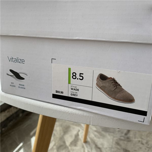 

old and american small number of breathable knitted leather splicing technology deodorant antibacterial rebound insole early autumn commuter