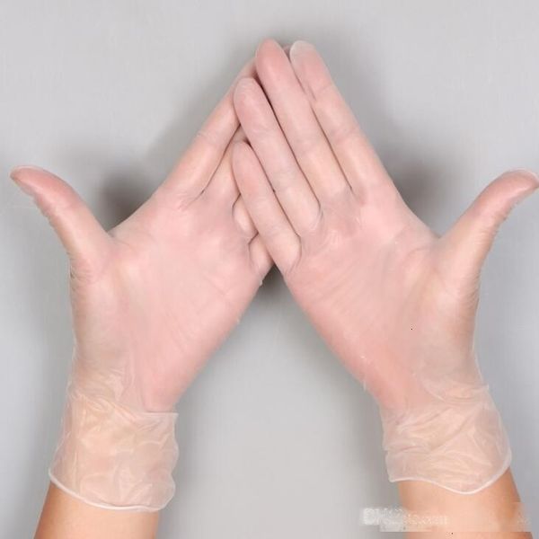 

universal garden household pvc home cleaning food disposable elastic glove touch screen prevent gloves lx1343outletksrr