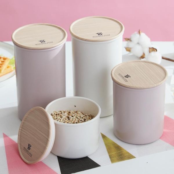 

storage bottles & jars creative containers for kitchen home spice jar small with lids almacenaje cocina organizer ac50cn