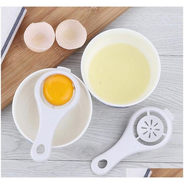 

1 pc egg yolk white separator divider holder sieve new household plastic kitchen tool gadget a jllbyv bdesybag
