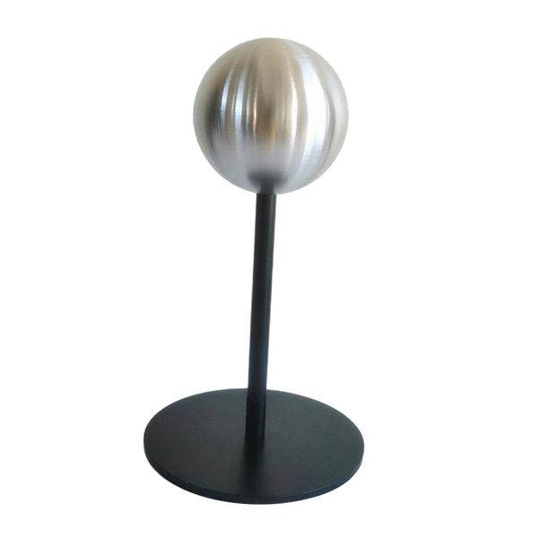 

stainless steel ball hat helmet cap holder wigs display stand rack shelf