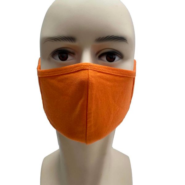 

double side cotton cloth pure color custom accepted skin care flat face mask