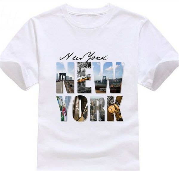 

новый бренд высокого качества нью-йорк printed короткие рукава 3d вскользь harajuku hip hop балахон дизайнеров футболки толстовка