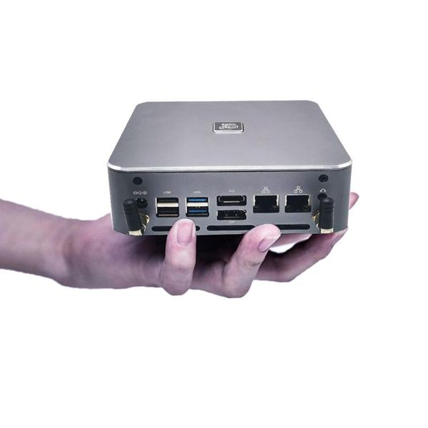 

new 10th gen nuc intel i9 10880h 10885h 8core mini pc windows 10 pro 2lan 2*ddr4 2*m.2 nvme dp hdmi type-c 3x4k deskcomputer