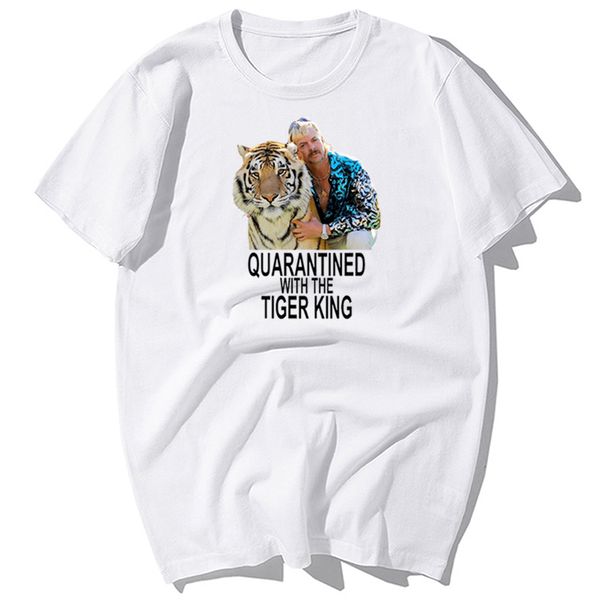 

sport funny the tiger king t-shirts hip-hop joe exotic joe for president man's t-shirt cotton short sleeve harajuku streetwear