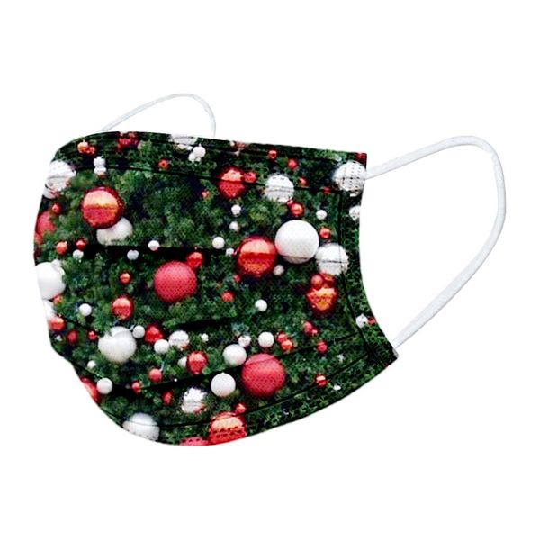 

new men for 10pcs printed mask universal snow cosplay design mascarillas disposable christmas 3