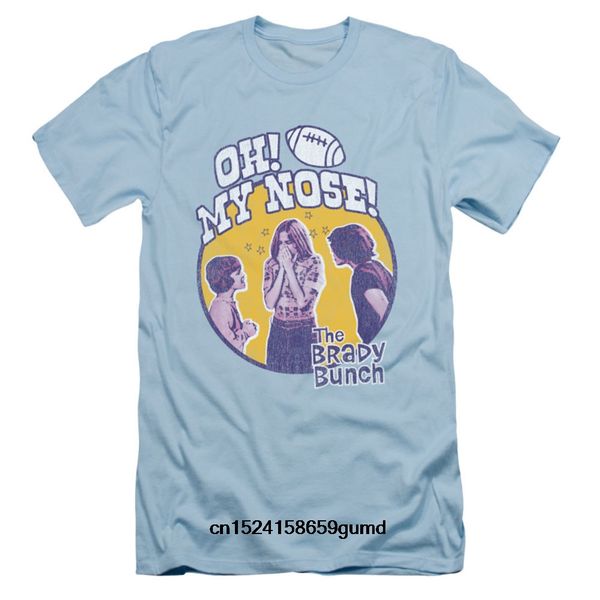 

смешные люди новизна brady bunch мой нос тонкий fit балахон дизайнеры футболки толстовка