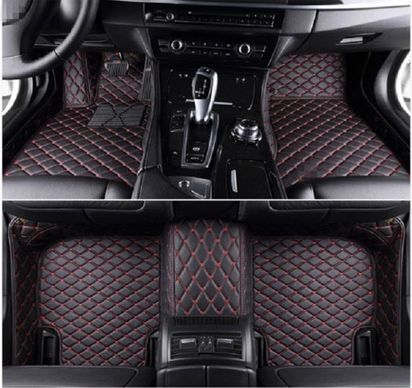 

for mg zs 2017-2020 car foot pad luxury surround waterproof leather car foot pad/