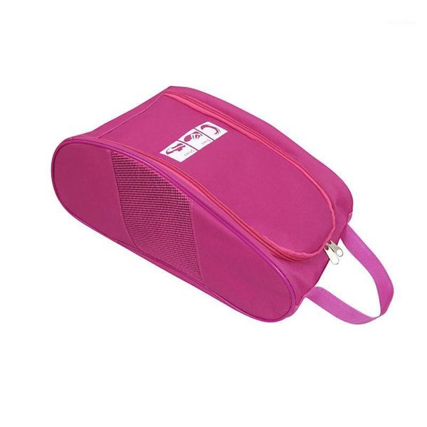 

convenient waterproof oxford cloth portable travel shoe storage bag travel shoe bag storage1