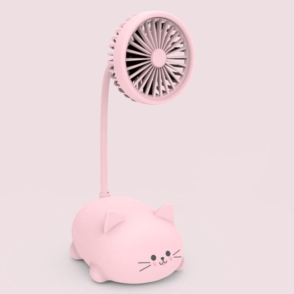 

student desklearning cute cartoon mini fan stylekitten
