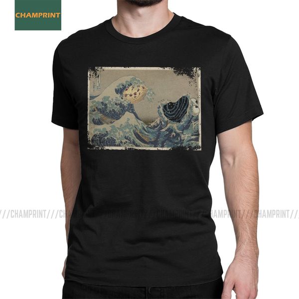 

the great wave off cookiemonsta cookie monster funny crewneck tees short sleeve gift idea sport hooded sweatshirt hoodie men t shirt