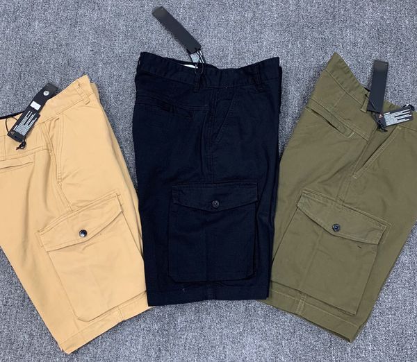 

cp men's shorts toney 2022 new stones side pockets washed workwear casual island pants, White;black