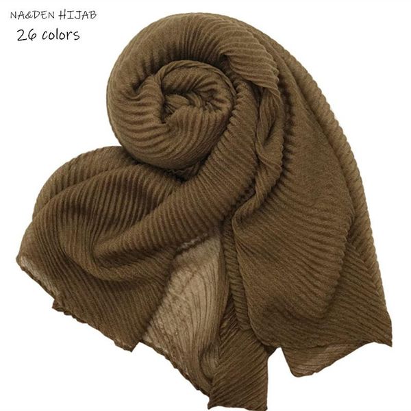 

new fashion 26 colors wrinkle solid shawls viscose cotton muslim hijab woman scarves bandana pleated scarf10pcs/lot, Blue;gray