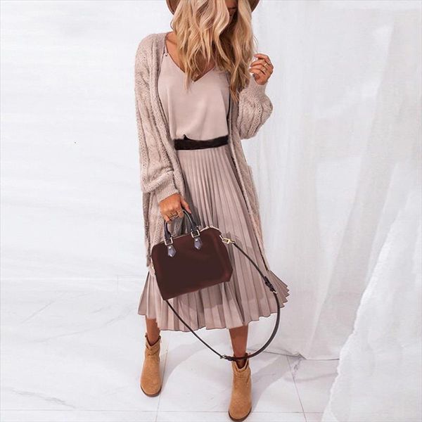 

spaghetti strap summer dress women red pleated ladies pink a line midi dress casual long dresses female holiday 2020, Black;gray