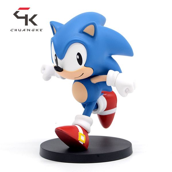 

authentic pvc hedgehog sonic q-version clay ultrasonic mouse cartoon doll model