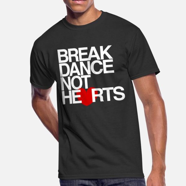 

break dance не сердечки футболка hip hop популярная белый костюм толстовка толстовка