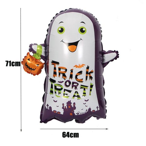

halloween foil balloons bat spider pumpkin ballon inflatable toys air balloons halloween decorations globos h1 jllury mx_home