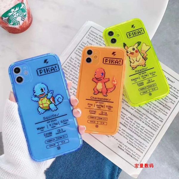 

chaoxiaohuolong cartoon is suitable for vip 11pro max orcent case transparent se2 / 8plus4fre