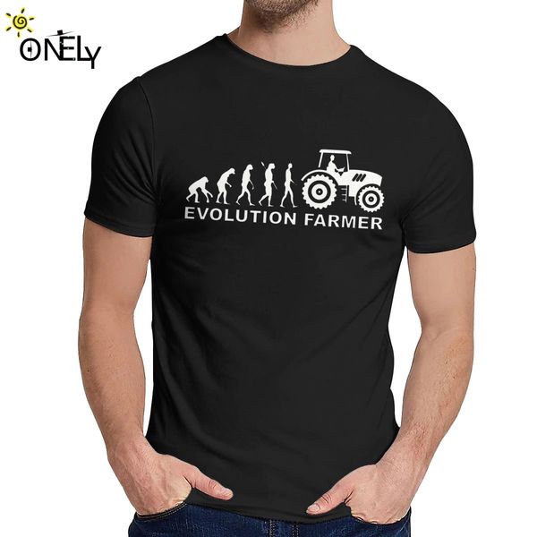 

o-neck evolution farmer t shirt vintage for male pure evolution tractor t shirt wholesale sport hooded sweatshirt hoodie