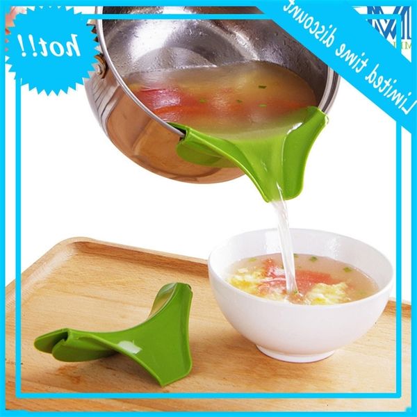 

1pc anti-spill spaghetti beans irrigation kitchen dismantling tools silicon trapper for soeppan and panels