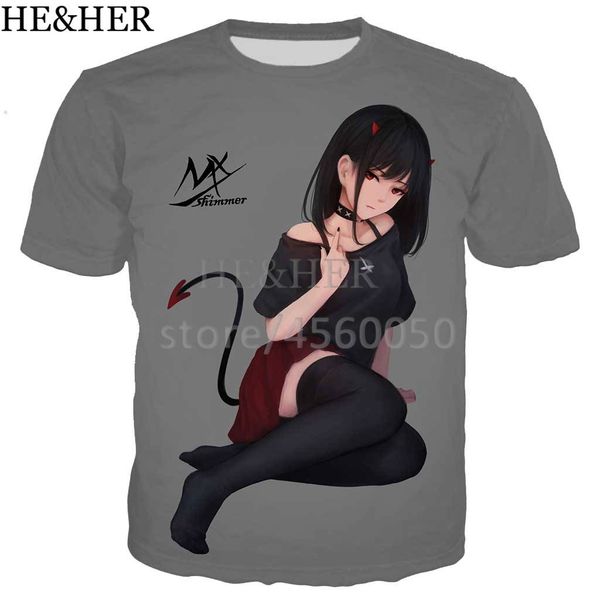 

anime nekopara shaman king 3d print shirts anime anime hippie men clothing