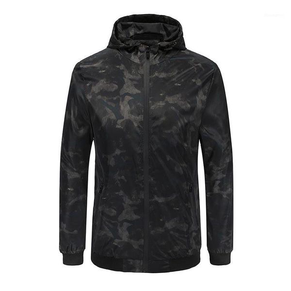 

nice camouflage high street women jacket autumn slim cotton color block hooded print coat girls casual winter plus size jackets1, Black;brown