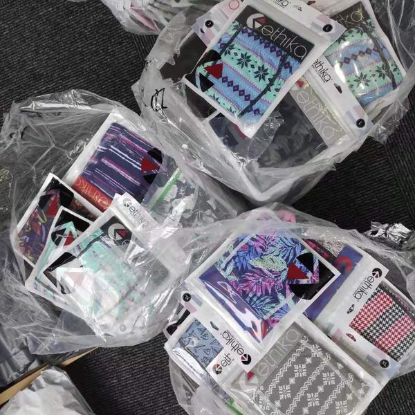 

lth001 new ethika brand wholesale spot polyester seam seamless men's boxer shorts men's underwear boxer underwear 002, Black;white