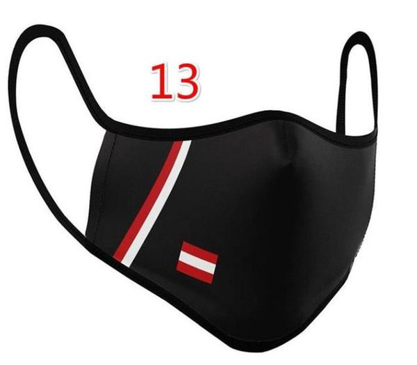 

взрослые маски uae usa qat ksa flag маски многоразовые тканевые рот маска пылевой фильтр маска моющийся jllbpa xjfshop, Black