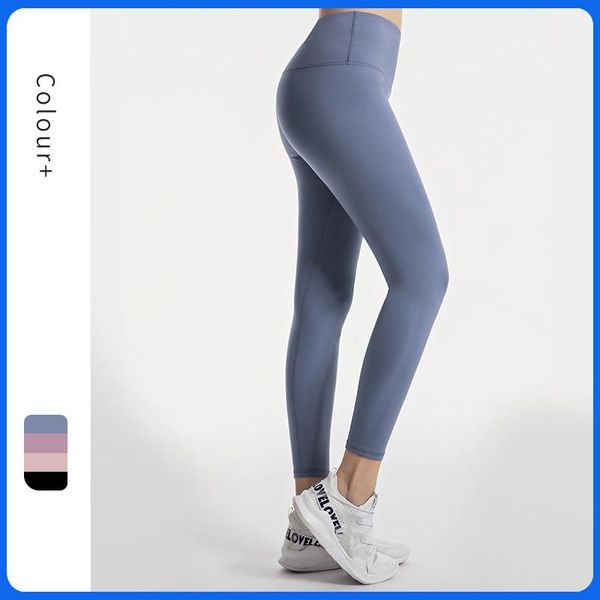 

yoga outfits women seamless pants high waist leggings solid color slim tracksuit fitness female gym sportswear running trousers tights, White;red