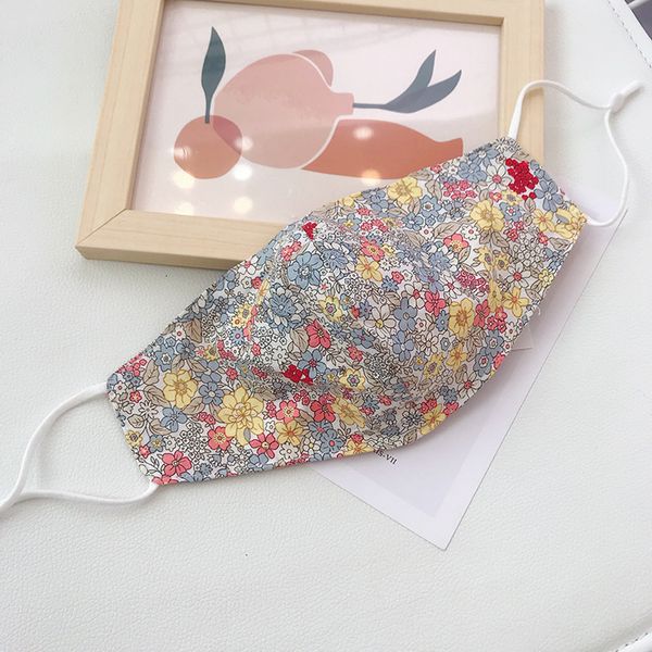 

mask print protective cotton dhl washable reusable shipping floral face mask fashion sunscreen mouth cover cyc