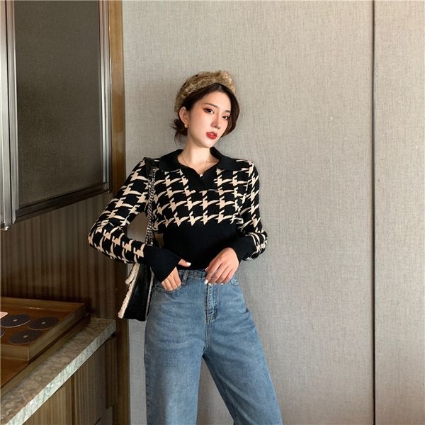 

south korea autumn 2020 new women's wear korean v-neck qianniao tights tightsshort skirt tights short close waist bottom tight knit 3jr, White;black