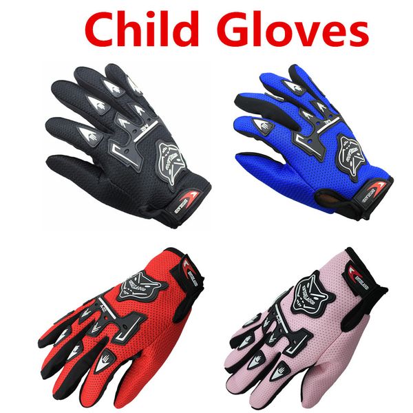 

дети велоспорт перчатки детский полный finger открытый спортивный гоночный езда mtb велосипед мотоцикл мотокросс мото guantes luva motocicli, Blue;gray