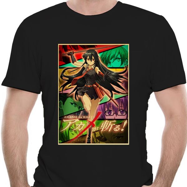 

men's akame ga kill anime cotton short sleeve t-shirt 0168j sport hooded sweatshirt hoodie