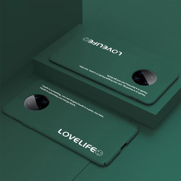 

ultra-thin colorful matte hard pc phone case for huawei mate 30 20 p40 p30 p20 lite pro honor 10 8 cute shockproof bbyaeo packing2010