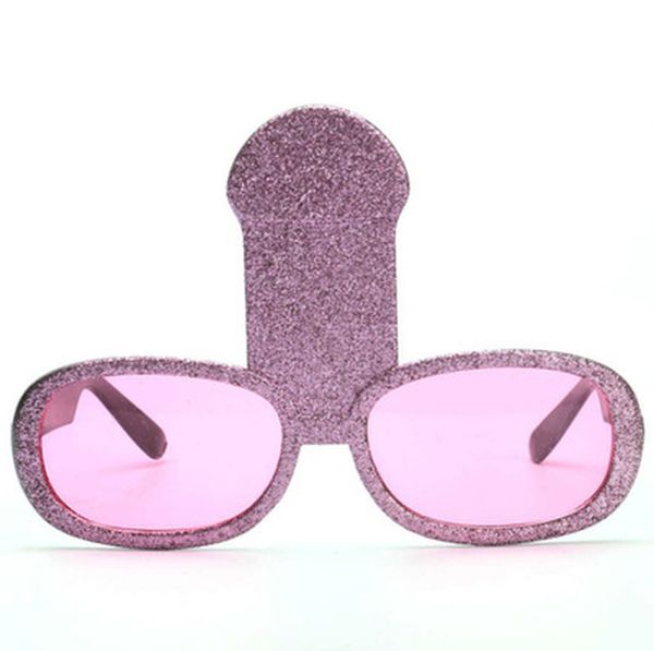 

2021 latestpurple gold penis 1pc sunglasses bachelorette shiny supplies bachelor glasses classy hen party favors willy costume decor new