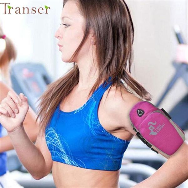 

wholesale- transer fishsunday sports running jogging gym armband arm band holder bag for mobile phones levert dropship dec301