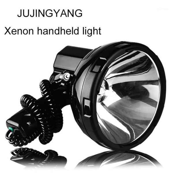 

portable lanterns bright hid spotlight 35-220w xenon search light hunting 12v searchlight 1
