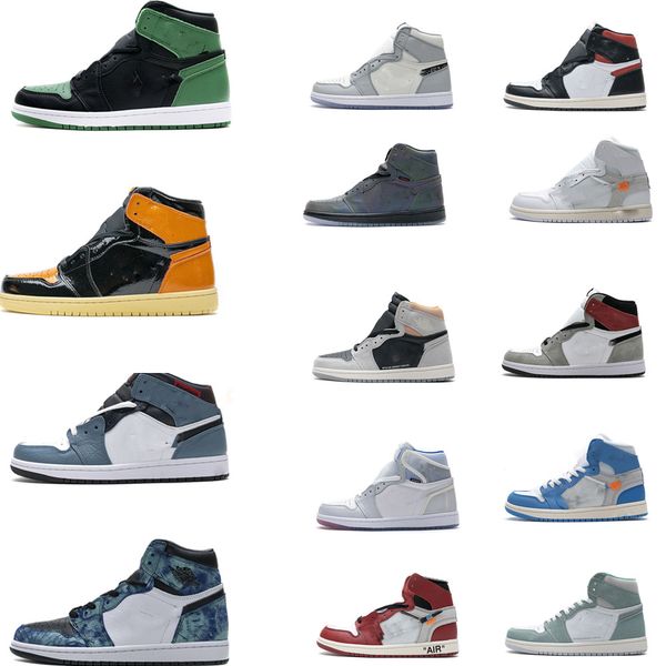 

high 1 high travis scotts 1s shoes obsidian unc mid smoke grey fearless mens trainers sneakers