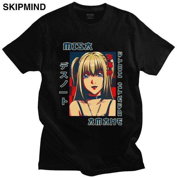 

retro death note misa amane for short sleeved japan anime manga pure summer fans gift sport hooded sweatshirt hoodie t shirt