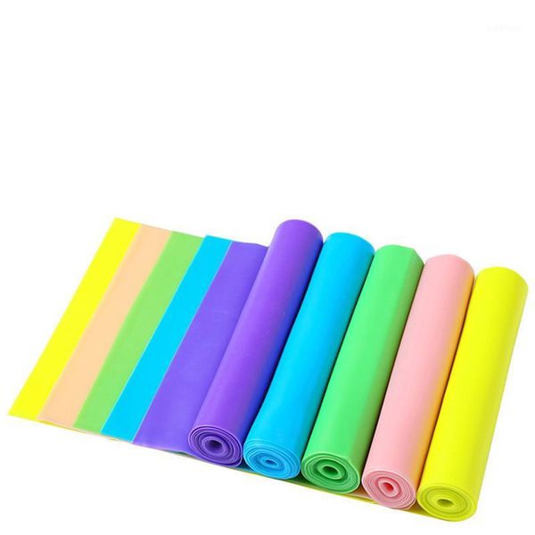 

resistance bands 150cm training elastic band good resilience body building safe rubber yoga high elasticity belt1