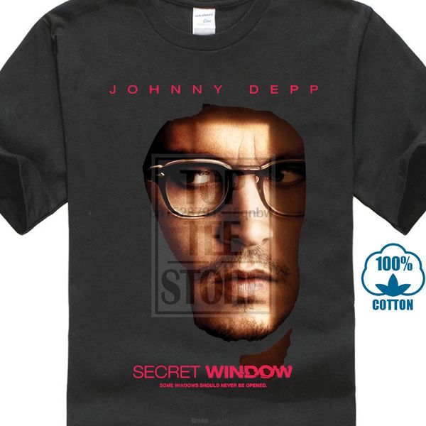 

secret window v2 poster johnny depp dtg t shirt black all sizes s 4xl sport hooded sweatshirt hoodie