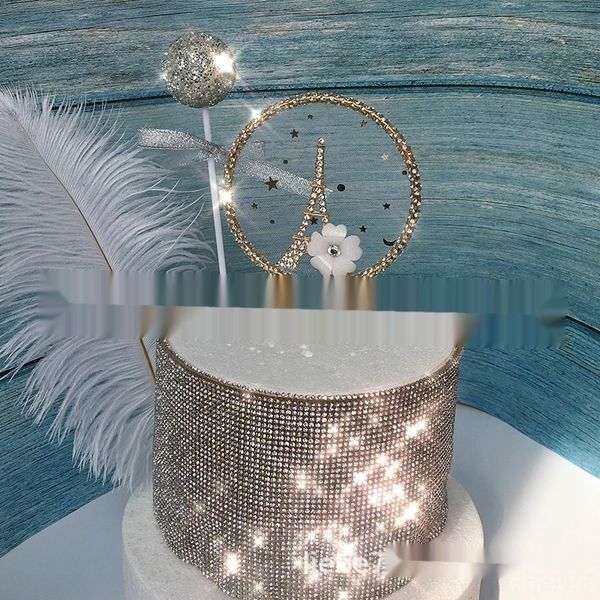 

afqvc авторское право интернет celebritystyle романтично железная башня декоративное кольцо кольцо торт алмазный плагин края строки алмазный