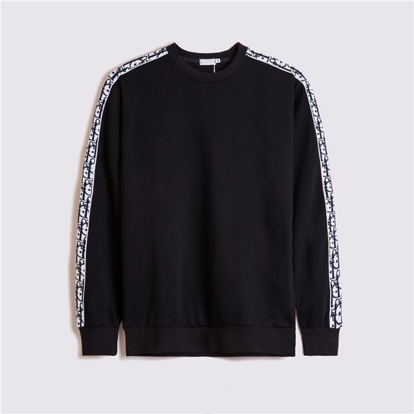

2020 men's sweater autumn autumn round neck trend loose lazy tone men's sweatshirt loose casual jumper street hip hop high quality, Black