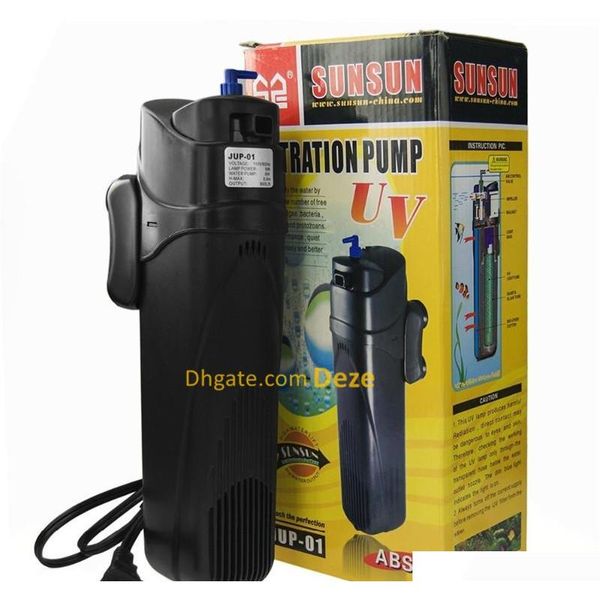 

sunsun 500l/h 800l/h aquarium fish tank submersible filter pump algae cleaner ultraviolet clarifier uv sterili qylzke sports2010