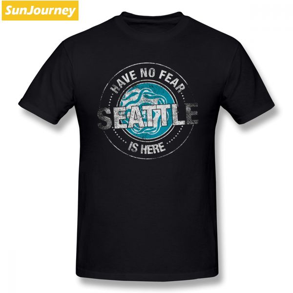 

have no fear seattle is here short sleeve custom popular plain plus size crewneck funny sport hooded sweatshirt hoodie t shirt