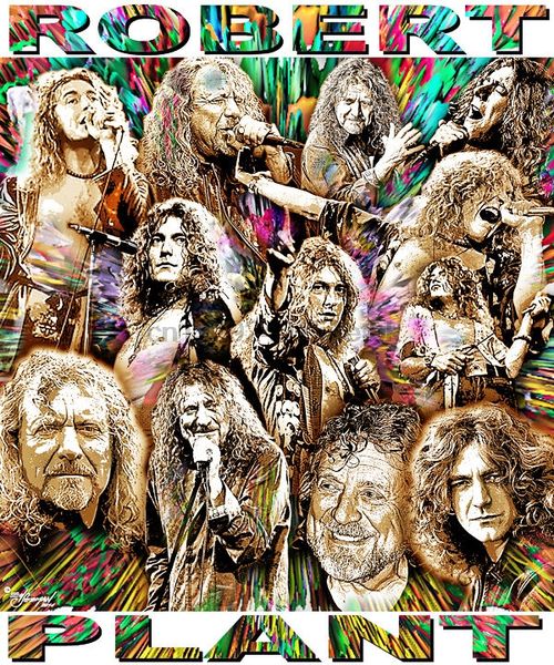 

robert plant tribute or print by ed seeman hoodie designers t shirts sweatshirt